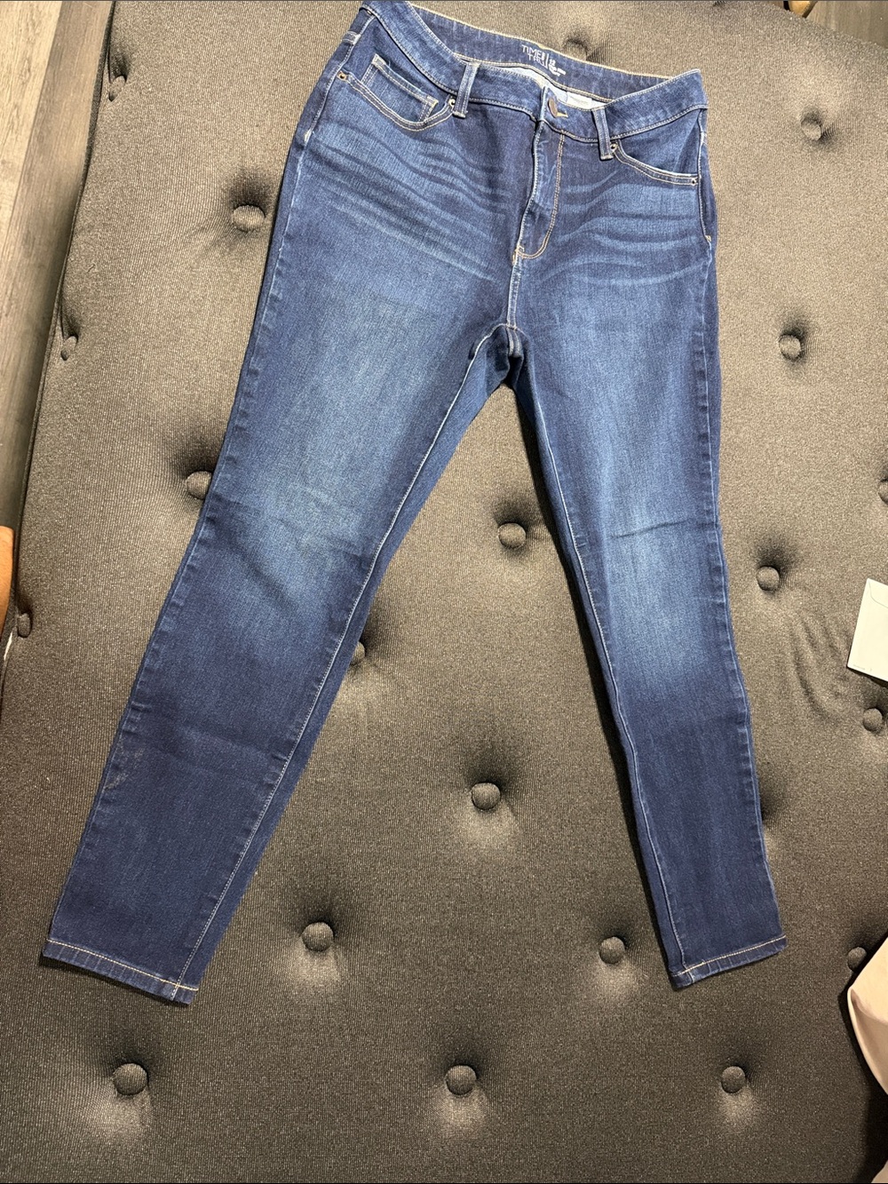 Time and Tru Dark Blue Skinny Jeans